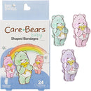BioSwiss Care Bears Bandages, Baby Care Bear Shaped Self Adhesive Bandage, Latex Free Sterile Wound Care, Fun First Aid Kit Supplies for Kids, 24 Count by TinyTreasures Baby Boutique