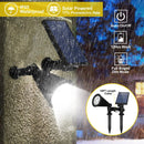 Solar Powered Spotlight for Outdoors for Gardens & Pathways by LJGDeals