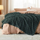 Bedsure GentleSoft Twin Blanket for Bed Dark Green - Super Soft Cozy Blankets for Women Men Girls, Cute Fuzzy Fleece Throws for Bedroom Couch, 60x80 Inches by CozyNest Decor