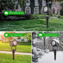 T-SUNUS Solar Spot Lights Outdoor IP65 Waterproof White 6000K 2-in-1 Landscape Spotlights, 9.8ft Cable Separate Panel Auto Dusk to Dawn Dimmable for Flag Yard Garden Patio Driveway Pathway Garage by GreenHaven Gardens