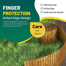 Corrugated Metal Garden Edging, 6"×40Ft Durable Landscape Border for Garden, Lawn, Flower Beds and Paver Edging (Rusty) by GreenHaven Gardens