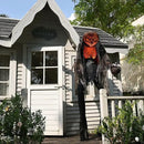 AW 7 Ft Scary Giant Large Animated Halloween Decorations Evil Monster Alien, Jack-O-Lantern Pumpkin Props, Horror Halloween Party Motion & Sound Activated Glowing Head 2025 by CozyNest Decor