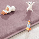 BALAPET Thick Memory Foam 50x50 Play Mat for Playpen, Super Soft Velvet Portable Baby Playpen Mat for Kids Toddler Crawling and Play, Non-Slip Bottom Playmat, Pink by TinyTreasures Baby Boutique