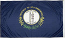 FlagSource Kentucky Nylon State Flag, Made in USA, 4x6' by GreenHaven Gardens
