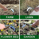Garden Hoe, Weeding Tool, Full Stainless Steel Hollow Hoe, Heavy Duty,Sharp Hardened Hand Hoe for Gardening, Backyard Weeding, Loosening, Farm Planting by GreenHaven Gardens