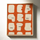 Minimal Shapes on Burnt Orange Grid