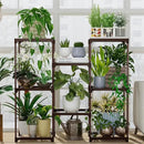 Metal Plant Stand Indoor Outdoor Plant Shelf Stand, 3 Tiers 8 Pots Potted Flower Plant Stands for Indoor Plants Multiple, Plant Shelves Stands Rack for Patio, Balcony, Living Room by GreenHaven Gardens