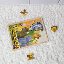Melissa & Doug African Plains Safari Wooden Jigsaw Puzzle with Storage Tray (24 pcs) by TinyTreasures Baby Boutique