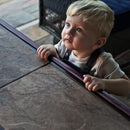 Sharp Edge and Furniture Safety Guards 20.4ft Protective Foam Cushion; 18ft Bumper 8 Adhesive Childsafe Corners Baby Caring Child Proofing Set NonToxic and Safe For Table, Fireplace, Countertop; Brown by TinyTreasures Baby Boutique