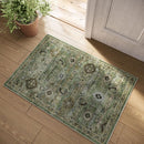 Machine Washable Small Rugs for Kitchen: Door Mat Indoor Entrance 2x3 Throw Rug Stain Resistant Non-Slip Low Pile Soft Carpets for Entryway Front Door Indoor Entrance Entry Bedroom by TinyTreasures Baby Boutique