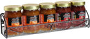 Deco Brothers Wall Mounted Single Tier Mesh Hanging Spice Rack, Set of 2, Bronze by CozyNest Decor