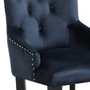 Varian II - Side Chair - Dark Navy by HouseOfZazla