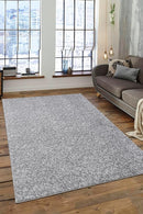 Non-Slip Washable 5x7 Abstract Grey Area Rugs for Living Room Bedroom, Ultra Soft Bedside Rug, Indoor Floor Carpet for Kids Girls and Boys, Dorms, Nursery Rooms, Non-Skid Area Rug, 5' x 7' by TinyTreasures Baby Boutique