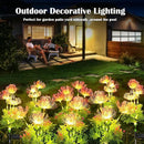 SunKite Solar Garden Lights, Solar Flowers Lights with Glowing Flowers & Stems, Upgraded Solar Panel, Solar Lights Outdoor for Garden,Yard Patio Pathway Decor, Gift for Mother （2 Pack） by GreenHaven Gardens
