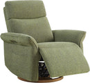 CHITA Power Recliner Chair, Electric Triple-Motor Swivel Glider Nursery Rocking Chair with Adjustable Power Headrest and Lumbar Support, GREENGARD Gold Certified, Solid Wood Base, Forest Green by TinyTreasures Baby Boutique