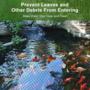 Pond Netting, Pond Netting for Koi Ponds 15 x 20 FT Pond Net, Heavy Duty Woven Fine Mesh Pond Garden Pool Netting Kit for Leaves to Catch Leaves and Debris, Protects Koi Fish from Birds Cats Predators by GreenHaven Gardens