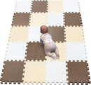 YIMINYUER® 20 Tiles (30cm×30cm×1cm Each Tile) Baby Soft Puzzle Play Mats, Kids Thick EVA Foam Floor, Toddlers & Children's Soft Interlocking Mat R01R06R10G301020 by TinyTreasures Baby Boutique