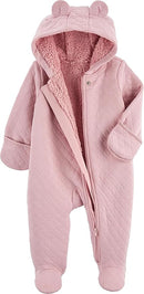 Simple Joys Kid's Pram Ivory Bear Outerwear by TinyTreasures Baby Boutique