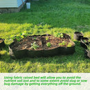 CJGQ 2 Pack Fabric Raised Garden Bed 6x3x1ft Garden Grow Bed Bags for Growing Herbs, Flowers and Vegetables 128 Gallon… by GreenHaven Gardens