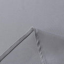 sancua Rectangle Tablecloth - 90 x 156 Inch - Water Resistant Spill Proof Washable Polyester Table Cloth, Decorative Fabric Table Cover for Dining Tables, Buffet Parties and Camping, Light Grey by CozyNest Decor