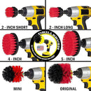Drillbrush Headstone Cleaning Supplies - Outdoor Power Brush - Fountain Cleaner Tool - Deck Scrubbing Tool - Patio Cleaning Brush - Concrete Garage Floor Cleaner - Granite Scrubber Kit for Drill by CozyNest Decor