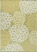 Beverly Rug Outdoor Rug 6x9 Modern Exotic Tropical Leaf Area Rugs for Indoor and Outdoor Patio Deck Porch Garden Water Resistant Washable Outside Carpet (6 x 9 Green) by GreenHaven Gardens