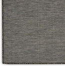 Nourison Positano Indoor-Outdoor Charcoal 6' x 9' Area Rug, Easy Cleaning, Non Shedding, Bed Room, Living Room, Dining Room, Backyard, Deck, Patio (6x9) by GreenHaven Gardens