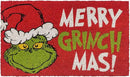 Gertmenian Disney Mickey Mouse Doormat Rug Retro Front Door Coir Mat Home Indoor Outdoor Entryway Carpet, 2-Pack 20x34, The Grinch Welcome/Merry Grinchmas by CozyNest Decor