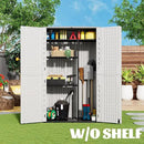 Outdoor Storage Cabinet Waterproof,Resin Vertical Storage Shed Lockable, 66 Cubic Feet Outdoor Storage Box for Garden/Backyard/Home/Pool by GreenHaven Gardens