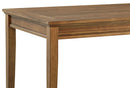 Atwood 5-piece Rectangular Wood Dining Set Warm Brown