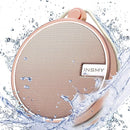 INSMY C12 IPX7 Waterproof Shower Bluetooth Speaker, Portable Small Speaker, Speakers Bluetooth Wireless Loud Clear Sound Support TF Card Suction Cup for Outdoor Kayak Canoe Beach Gift (Cashmere Pink) by TinyTreasures Baby Boutique