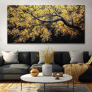 TAIJXAGSG Large Canvas Wall Art Decor For Living Room Pictures Gold Tree Wall Art Decoration Abstract Tree Plants Artwork Wall Art Modern Painting Pictures For Bedroom Home Kitchen Office 29"X 58" by CozyNest Decor