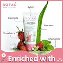 Fluoride Free Baby Toothpaste | Strawberry Flavored - Organic Training Natural Toddler Toothpaste for Toddlers | EWG Verified, Vegan, SLS Free, Safe to Swallow, Aloe Vera -1.7Oz by CozyNest Decor