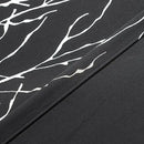 Grommets Blackout Long Window Curtains Black Silver-52W*95L 2PCS Drapes for Bedroom by CozyNest Decor