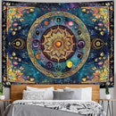 Lunerfex Mandala Solar System Tapestry Boho Tapestry for Bedroom Galaxy Tapestries Wall Hanging Living Room Wall Art and Home Decor 60x80 by CozyNest Decor