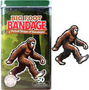 BioSwiss Bandages, Bigfoot Shaped Self Adhesive Bandage, Latex Free Wound Care, Fun First Aid Kit Supplies for Kids and Adults, 50 Count by TinyTreasures Baby Boutique
