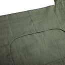 Amazhiyu 100% Linen Door Hanging Laundry Hamper Bag, 19x27 Inches Dusty Green by CozyNest Decor