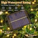 2 Pack Solar String Lights Total 480LED 158FT, IP67 Waterproof String Lights for Outside with 8 Modes, Upgraded Solar Panel Fairy Lights for Garden Party Wedding Decorations (Warm White) by CozyNest Decor