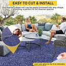 Marine Carpet,6 FT x 18 FT Deep Blue Indoor Outdoor Carpet 0.2" Thick Boat Carpet with Water-Proof TPE Backing, Non-Slide Outdoor Marine Carpet Roll for Home, Patio, Porch, Deck by CozyNest Decor