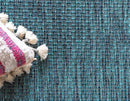 Unique Loom Outdoor Border Collection Area Rug - Soft Border (5' 1" x 8' Rectangle, Teal/ Ivory) by GreenHaven Gardens