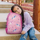 Wildkin 15-inch Kids Backpack – Durable, Padded, Adjustable for School & Travel - Rainbow Unicorns by TinyTreasures Baby Boutique