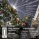 KNONEW 403FT 1000 LED Christmas Lights Outdoor String Light 8 Modes & Timer Fairy Lighting Plug in Waterproof for Xmas Yard Tree Wedding Party Holiday Decorations (Cool White) by GreenHaven Gardens