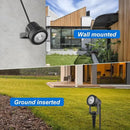 Solar Spot Lights Outdoor, Solar Landscape Spotlights IP65 Waterproof 9.8ft Cable, Dusk to Dawn Solar Uplights for Tree Garden Yard Driveway Porch Walkway Pool (6-in-1, 3000K Warm White) by GreenHaven Gardens