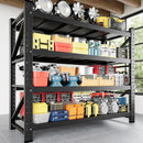 3000LBS Storage Shelves, 48" W Heavy Duty Garage Shelving Unit, Adjustable Industrial Shelving, 4 Tier Metal Shelving for Garage, Supermarket, Warehouse, 48" W x 24" D x 70" H by GreenHaven Gardens