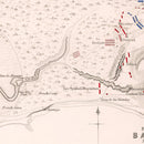 Vintage Map of the Battle of Barossa, 1811