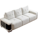 3 Seater Sofa Couch for Living Room,89" Modern Couches for Small Space,cat nest sofa,for cat friendly,Comfy Couch With Waterproof and cat scratch resistant fabric