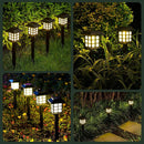 Solar Garden Outdoor Lights 12 Pack,Outdoor Landscape Lights Solar Waterproof Garden LED Lights for Pathway Patio Driveway Walkway Porch, Auto On/Off (Warm Light) by GreenHaven Gardens