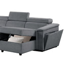 Harvey - Power Recliner Sleeper Sectional by HouseOfZazla