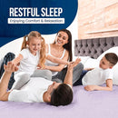 Utopia Bedding Waterproof Mattress Protector Twin Size, Premium Terry Mattress Cover 200 GSM, Breathable, Fitted Style with Stretchable Pockets (Lavender) by TinyTreasures Baby Boutique