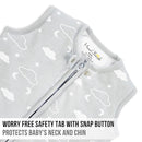 Mama Cheetah Baby Sleep Sack 2.5 TOG, Winter Baby Sleeping Bag with 2-Way Zipper, Organic Cotton Swaddle Transition Wearable Blanket for Boy Girl Infant Toddler, 6-12 Months, 1-Pack by TinyTreasures Baby Boutique